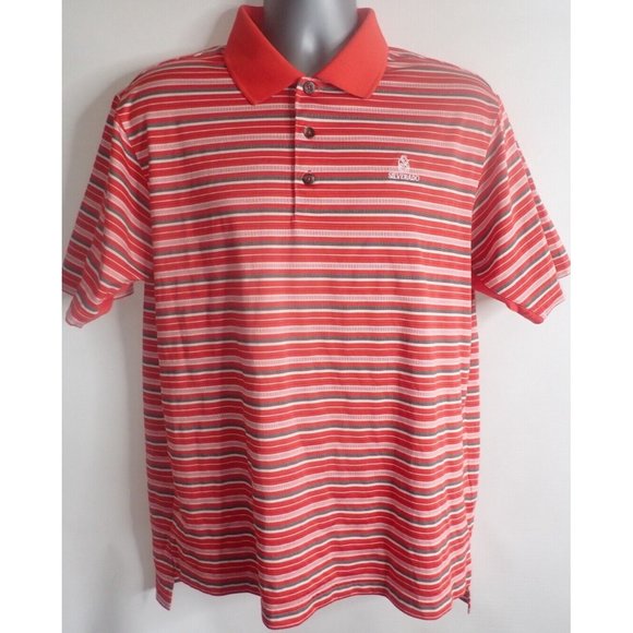 adidas Other - Adidas Climacool shirt Mens M Red Stripe Golf Classic Short Sleeve